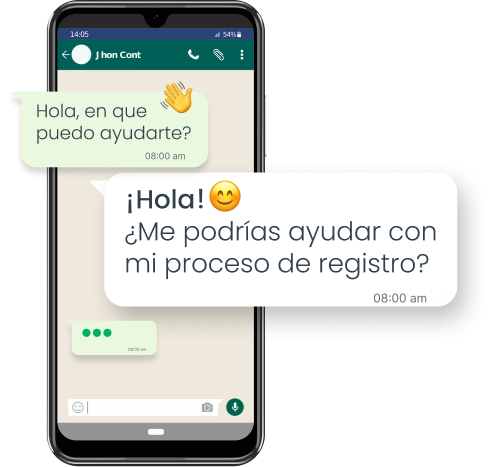 Proceso de registro
